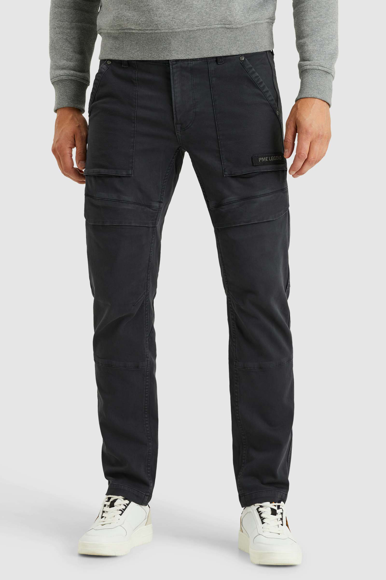 Heren pantalon blauw