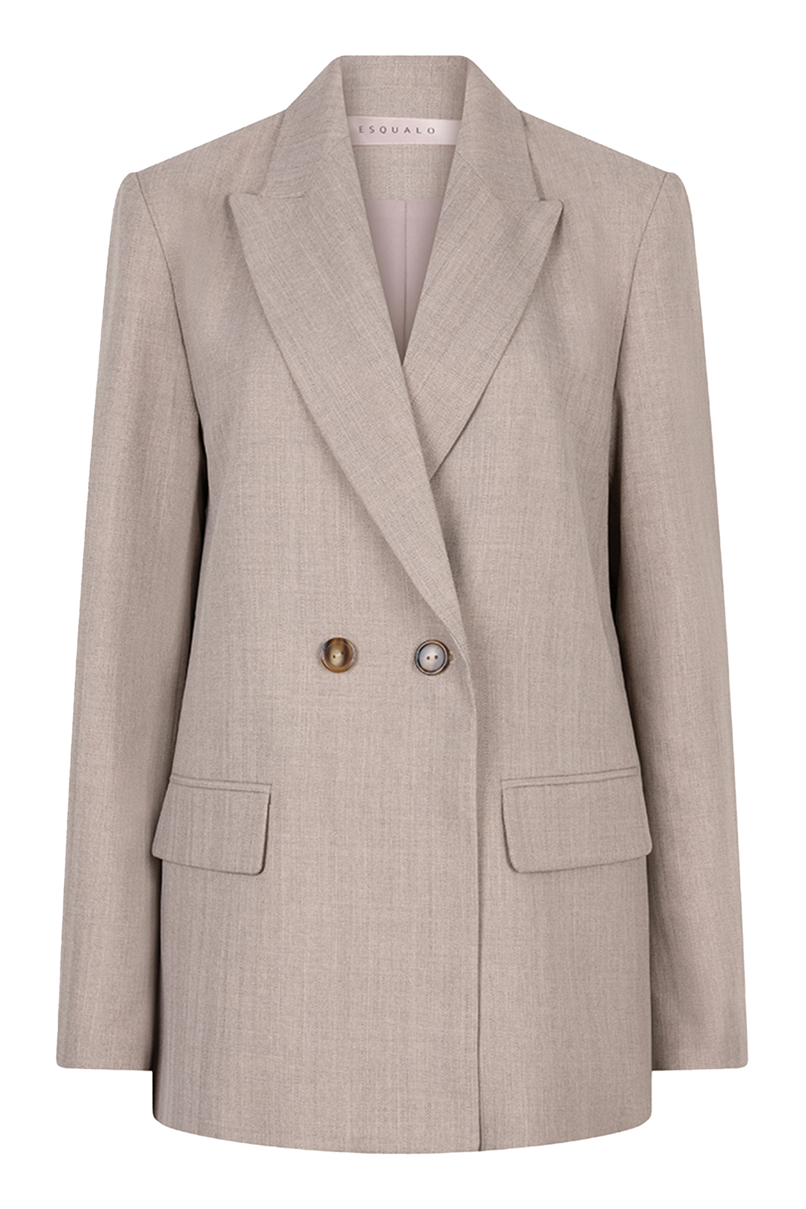 Dames blazer bruin