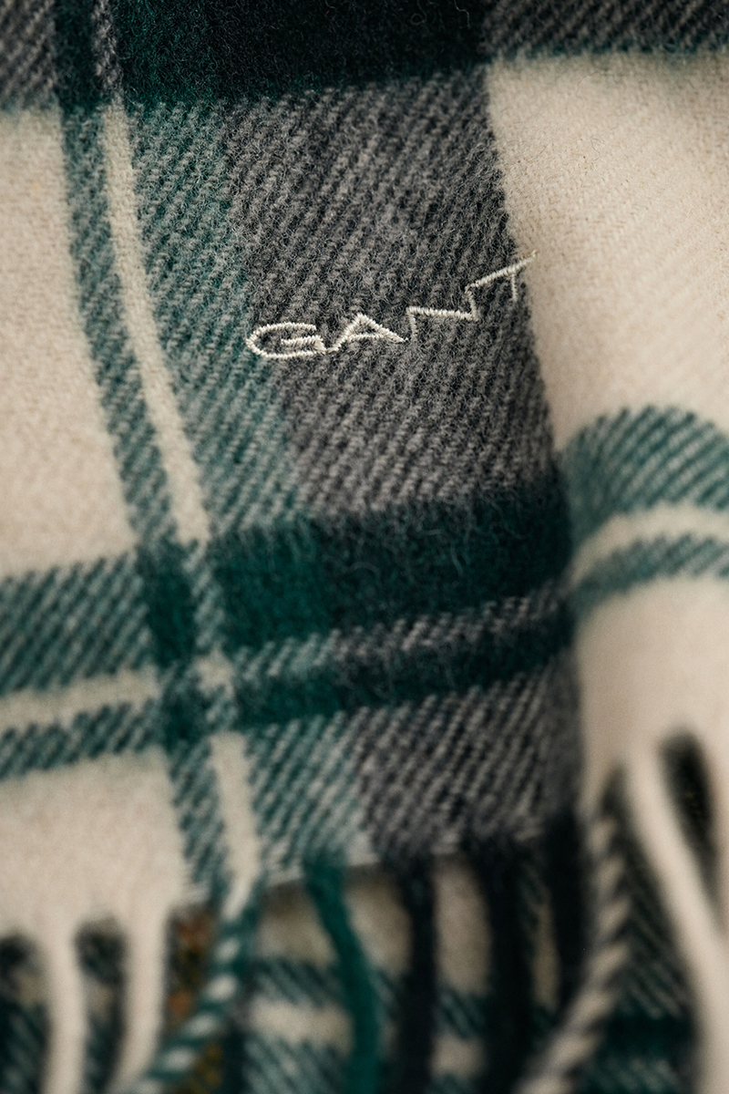 Gant CHECK WOVEN SCARF bruin/beige-1 3