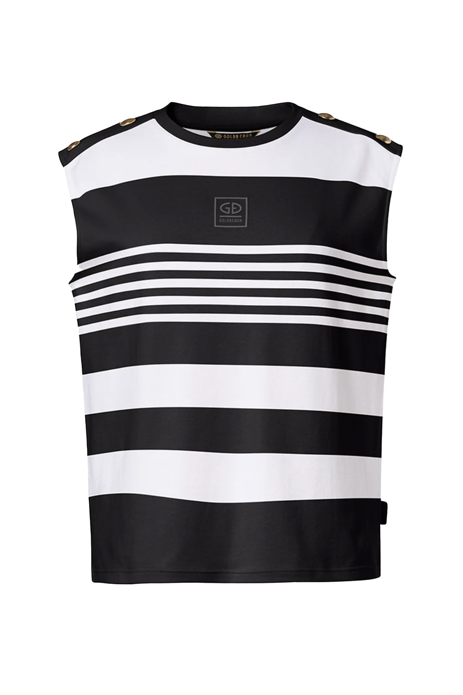 Fitness dames t-shirt km zwart