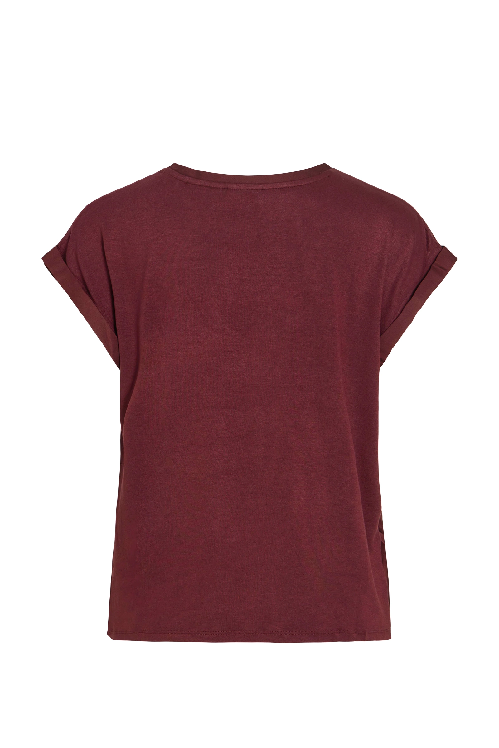 Dames blouse korte mouw rood