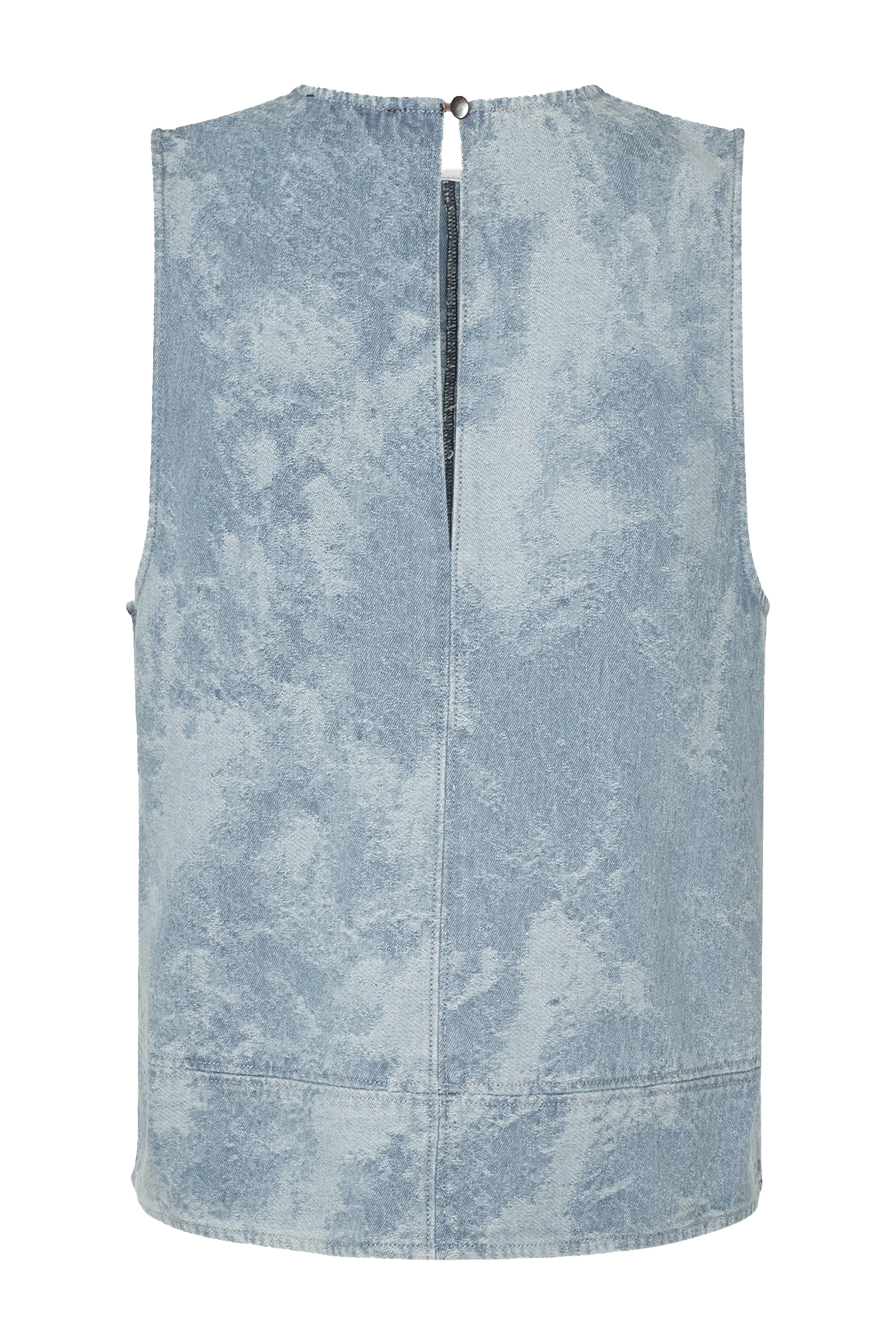Dames t-shirt korte mouw blauw