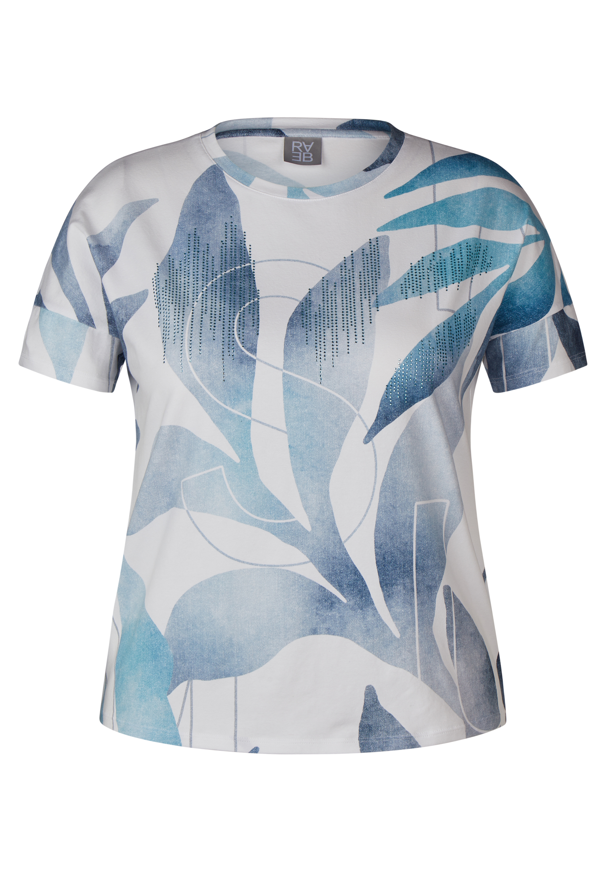 Rabe T-Shirt Aquablau 1