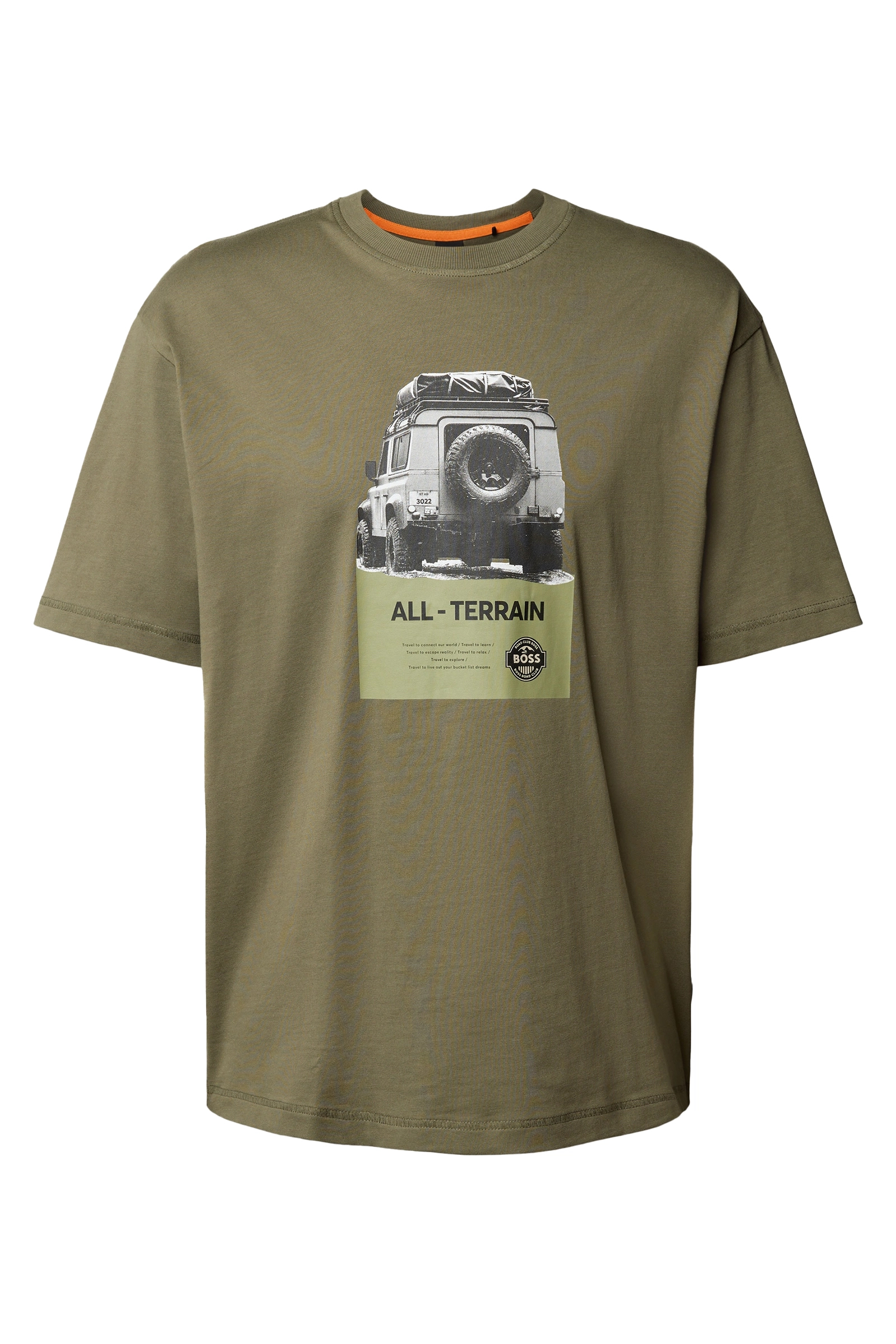 Heren t-shirt kortemouw groen
