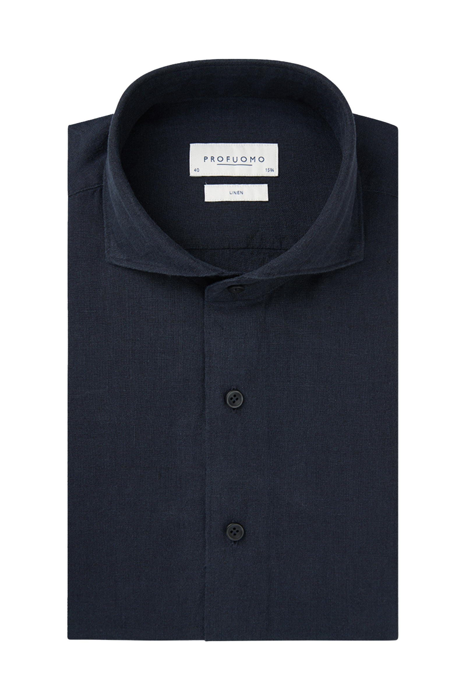Heren overhemd lm casual blauw