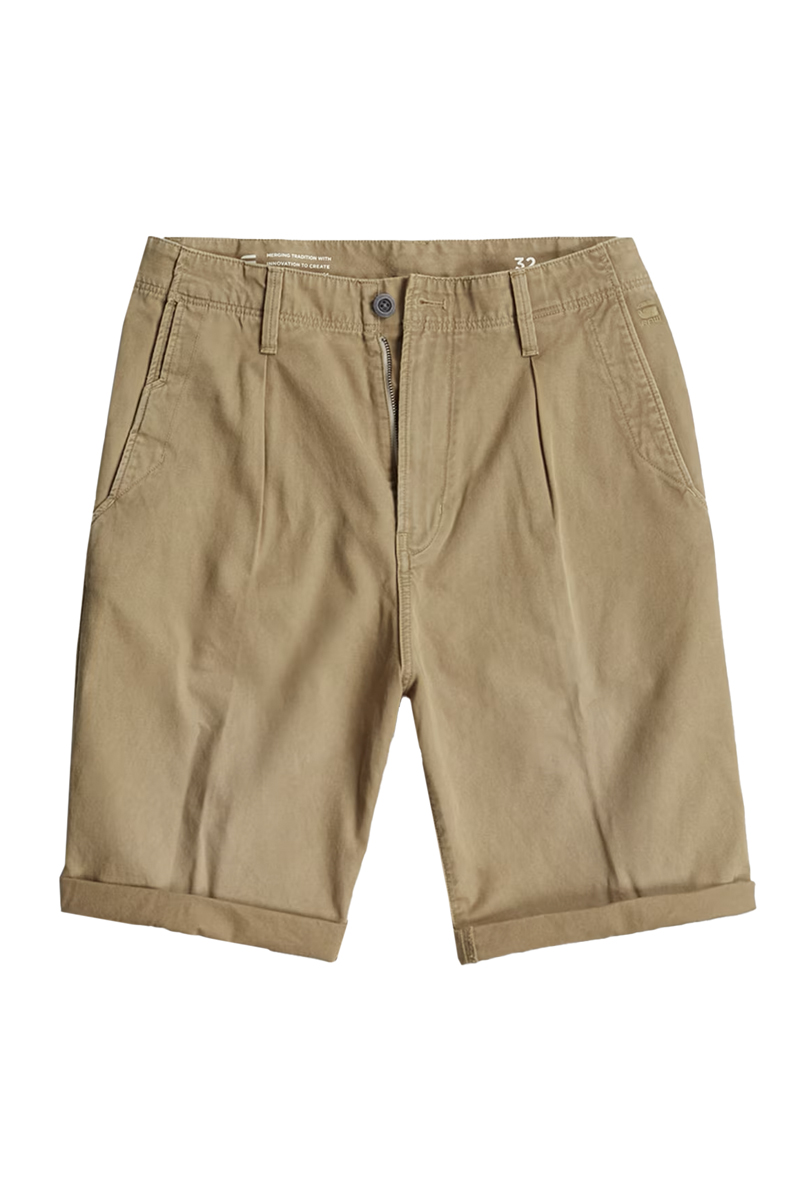 Heren short bruin