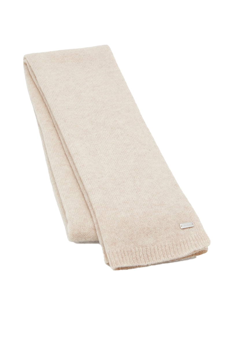Repeat scarf bruin/beige-1 1