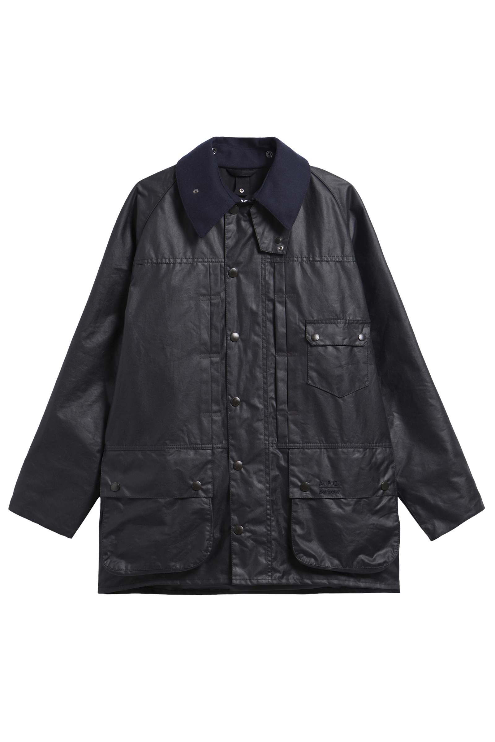 Heren jas blauw