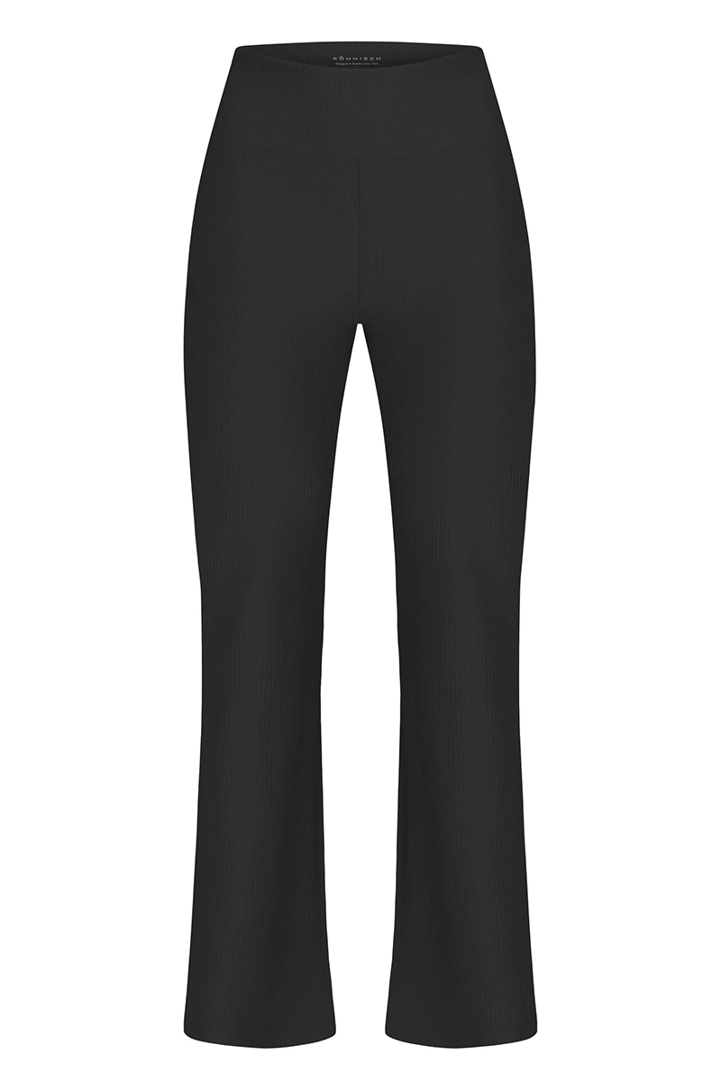 Fitness dames tight lang zwart