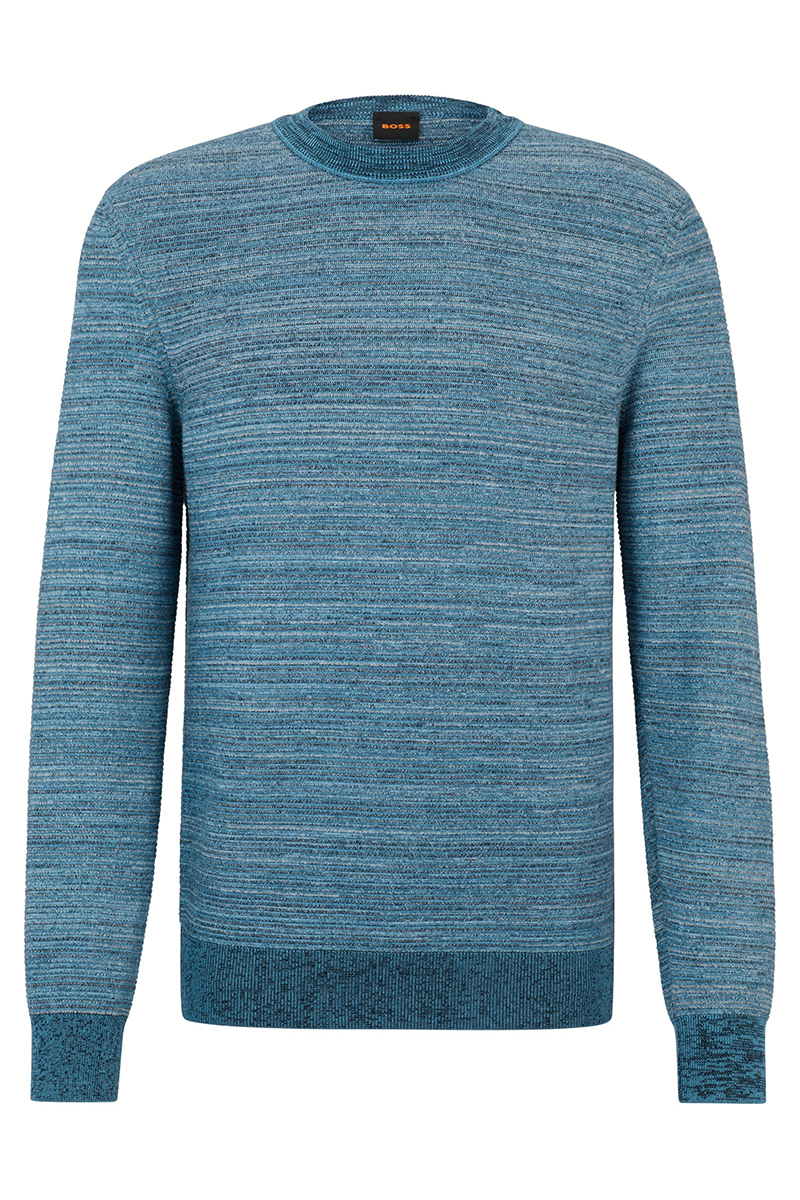 Heren trui blauw