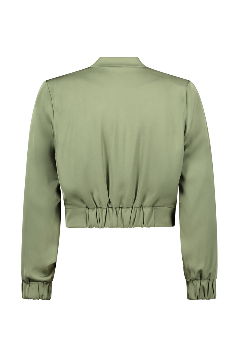 Dames jas groen