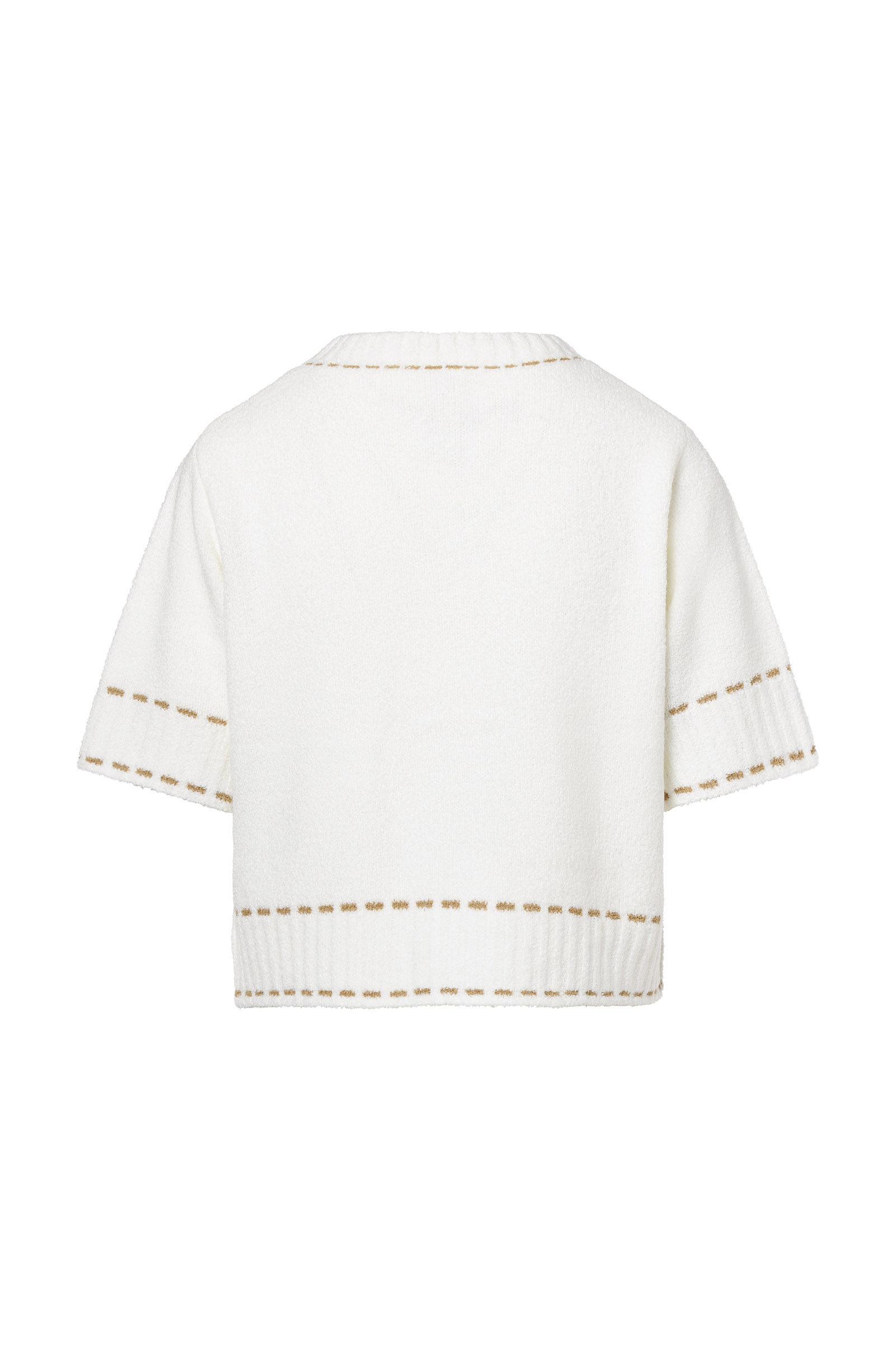 Dames vest bruin
