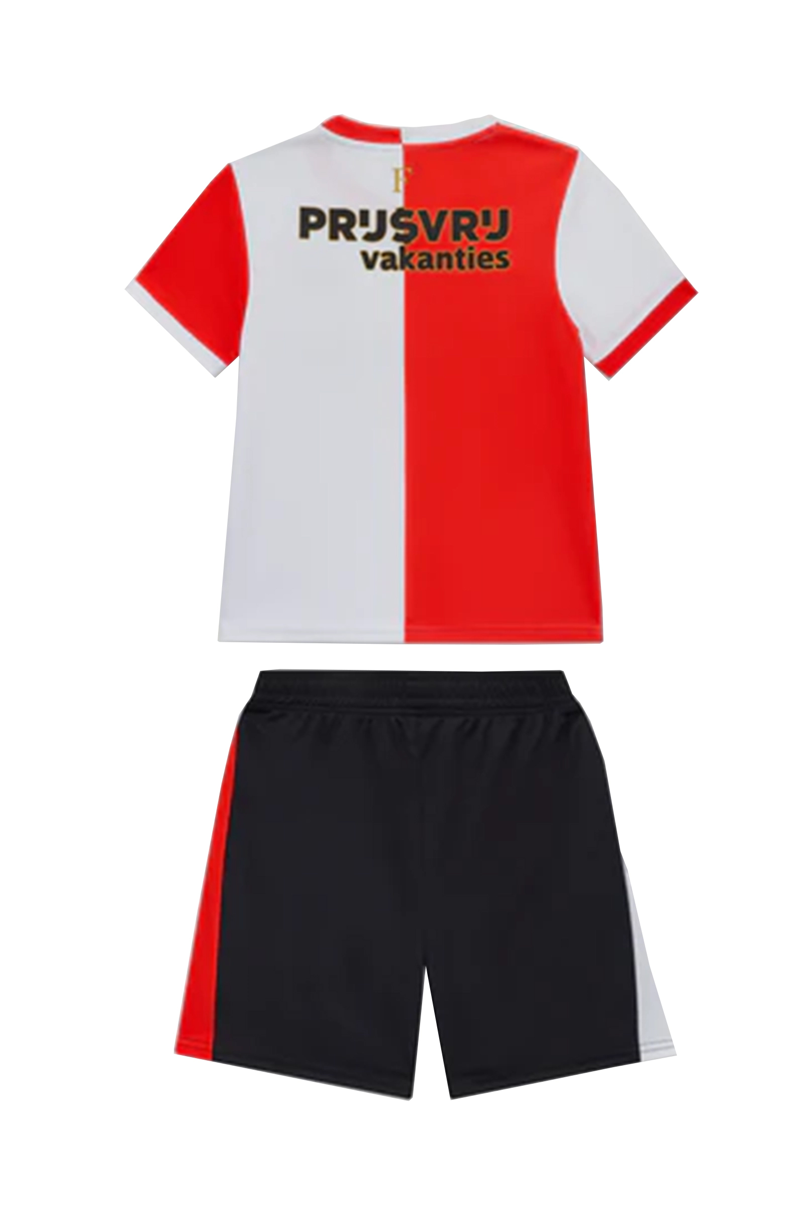 Voetbal jongens set rood