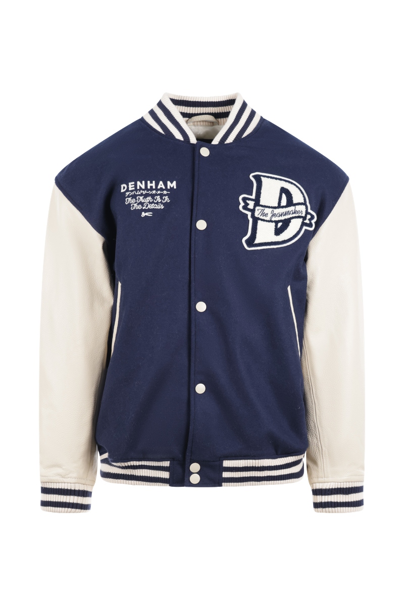 Heren jas blauw