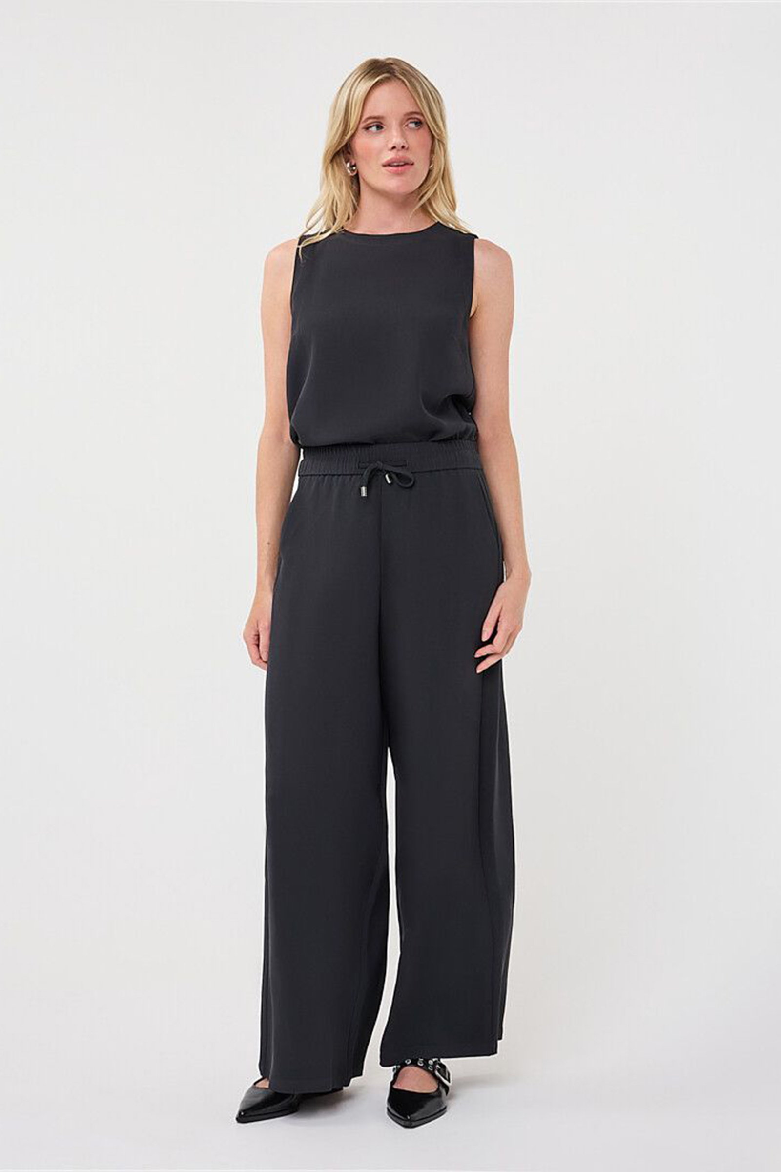 Dames broek grijs