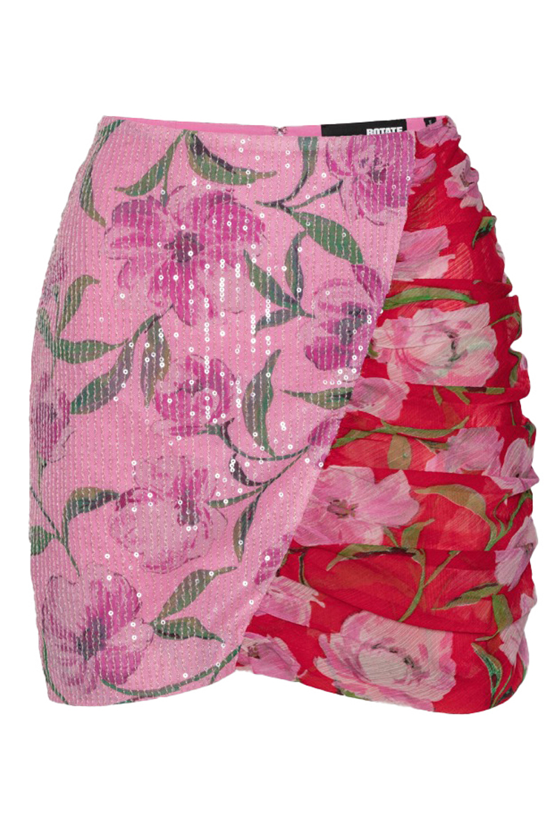 Dames rok rose