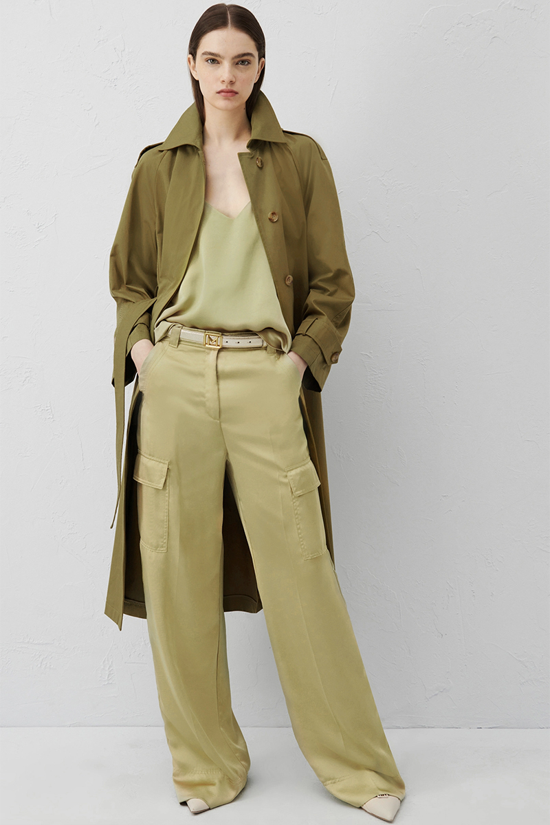Dames broek geel