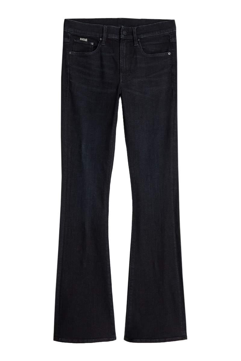G-Star 3301 Flare Wmn Blauw-1 1