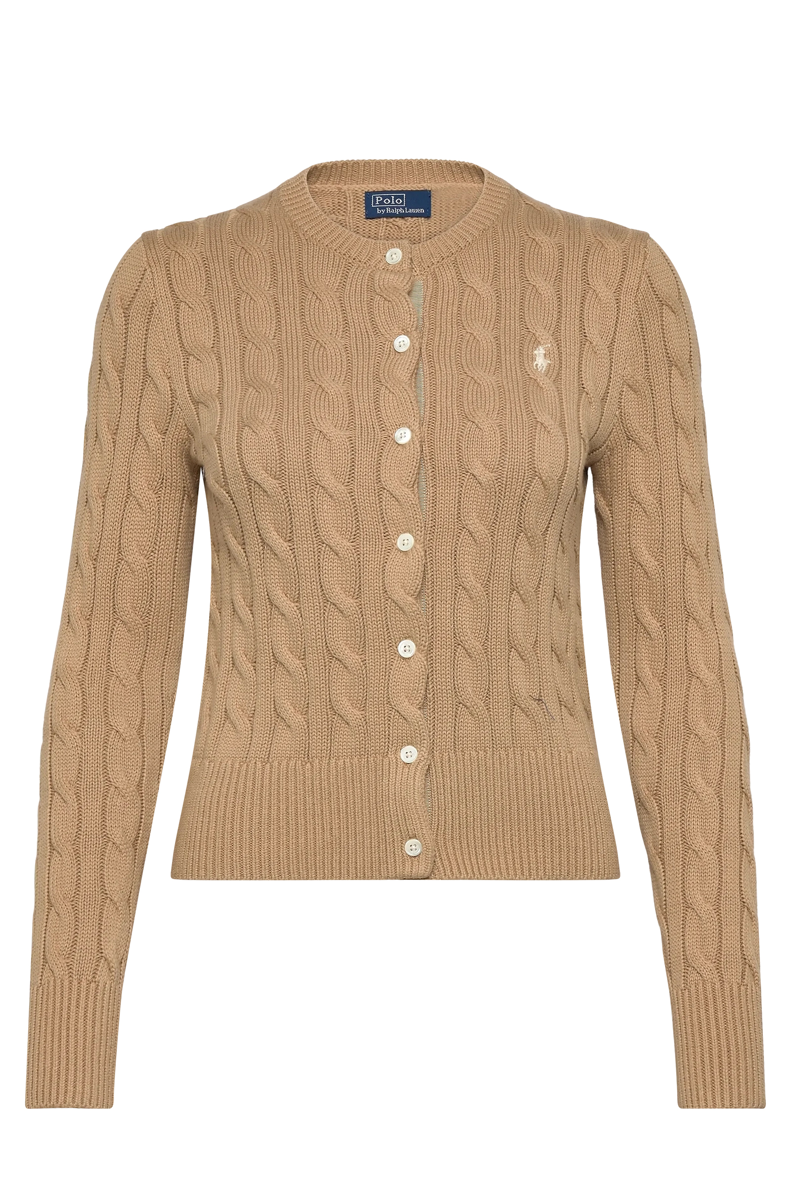 Dames vest bruin