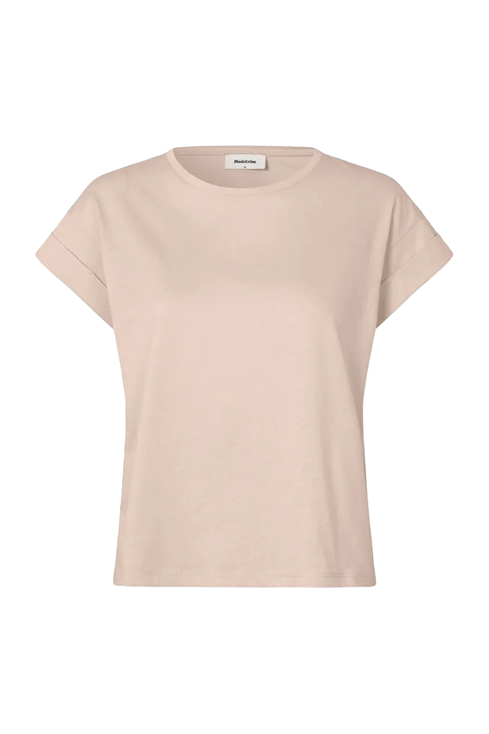 Dames t-shirt korte mouw rose