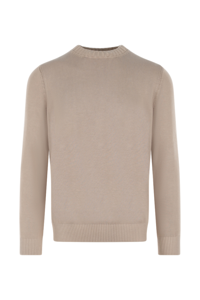 Per Venti Crew L/SLV bruin/beige-1 1