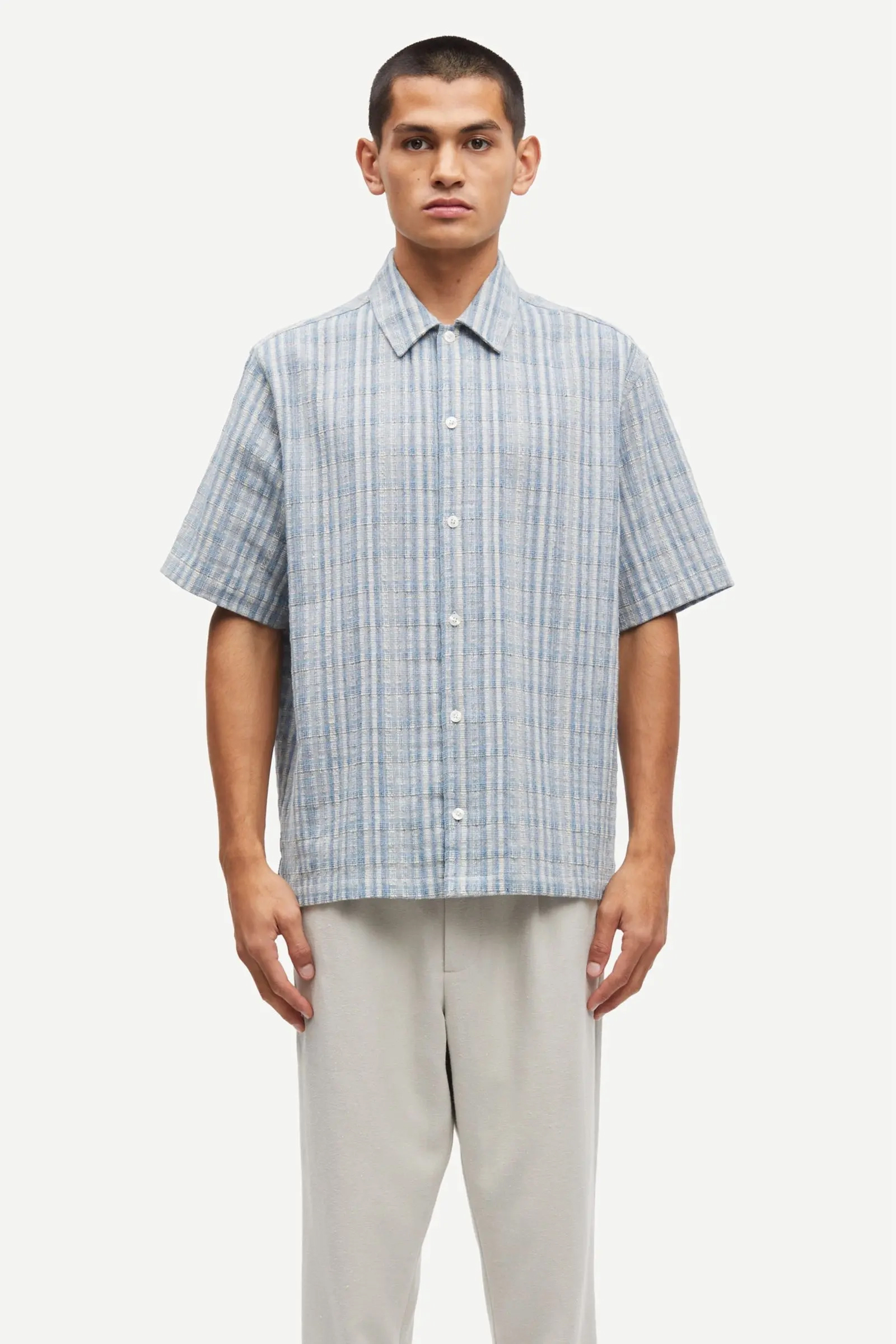 Samsøe Samsøe SAAYO SHIRT 15433 Blauw 2
