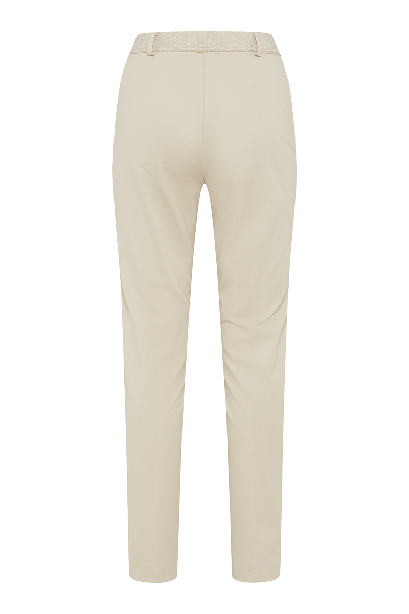 Dames broek ecru