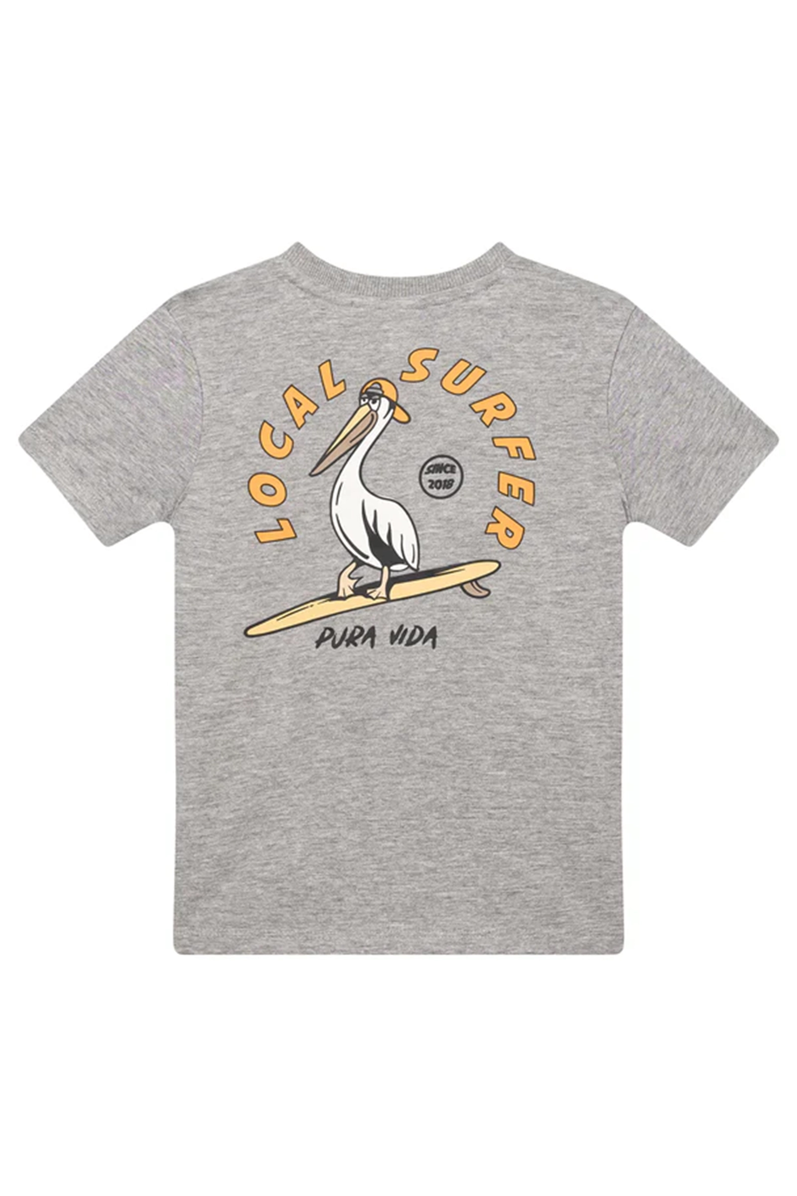 Jongens t-shirt korte mouw grijs