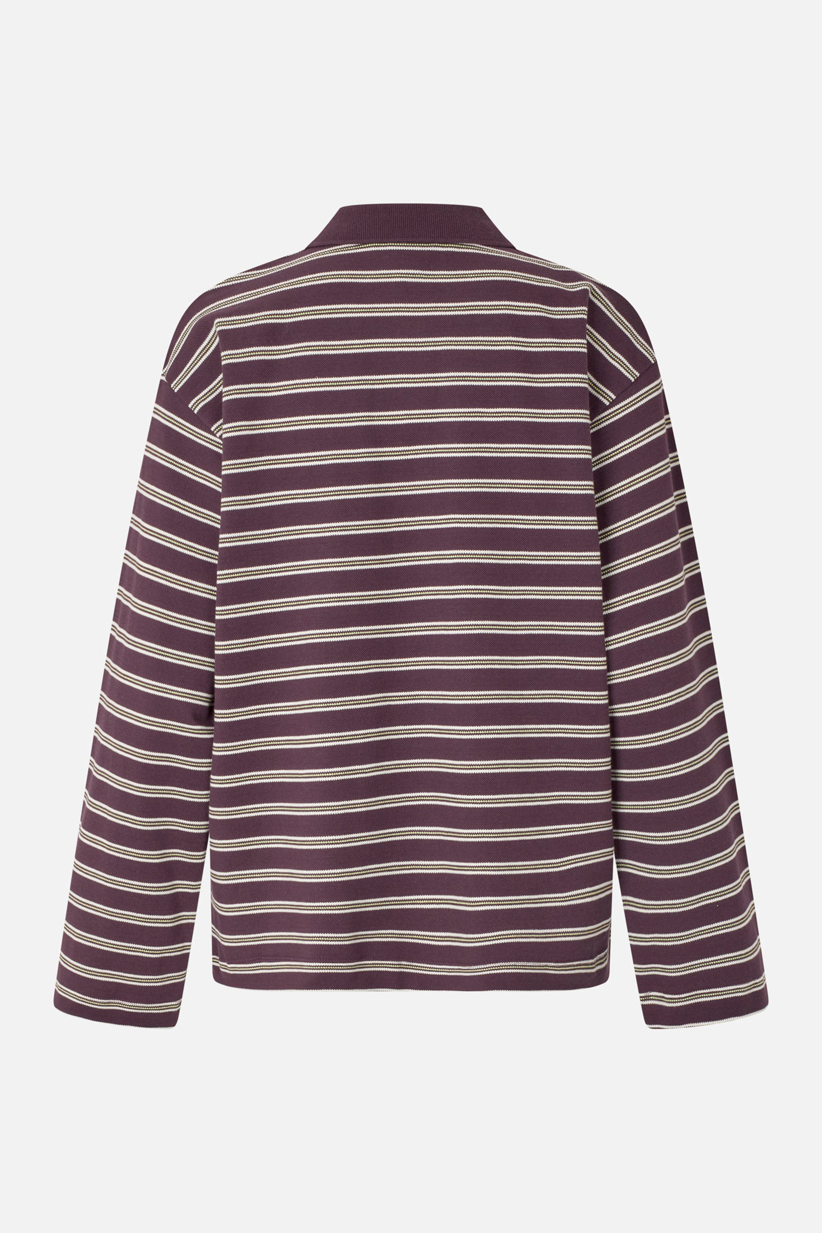 Dames t-shirt lange mouw paars