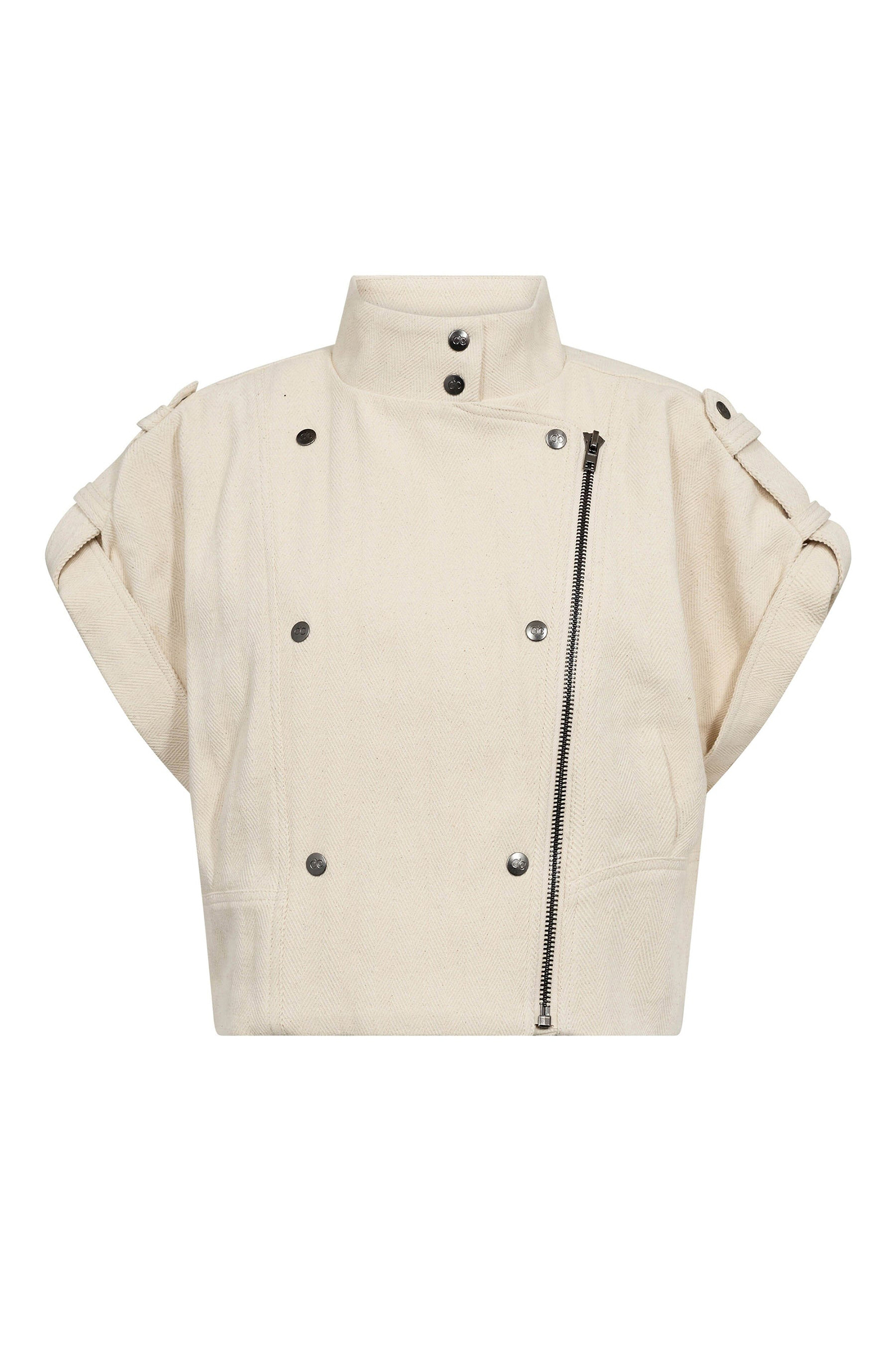 Dames gilet ecru
