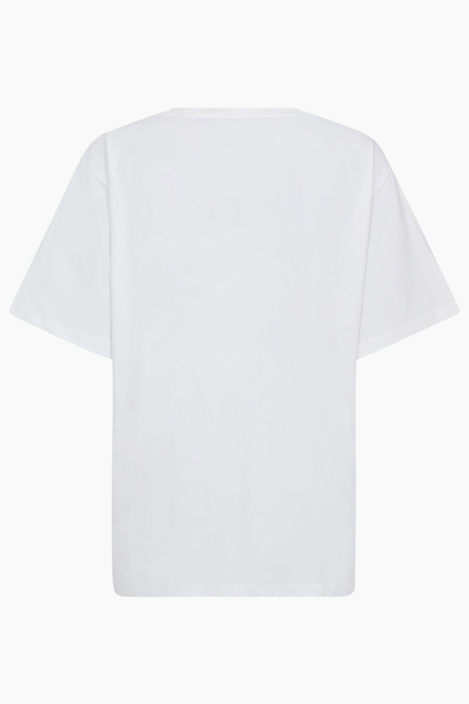 Dames t-shirt korte mouw wit