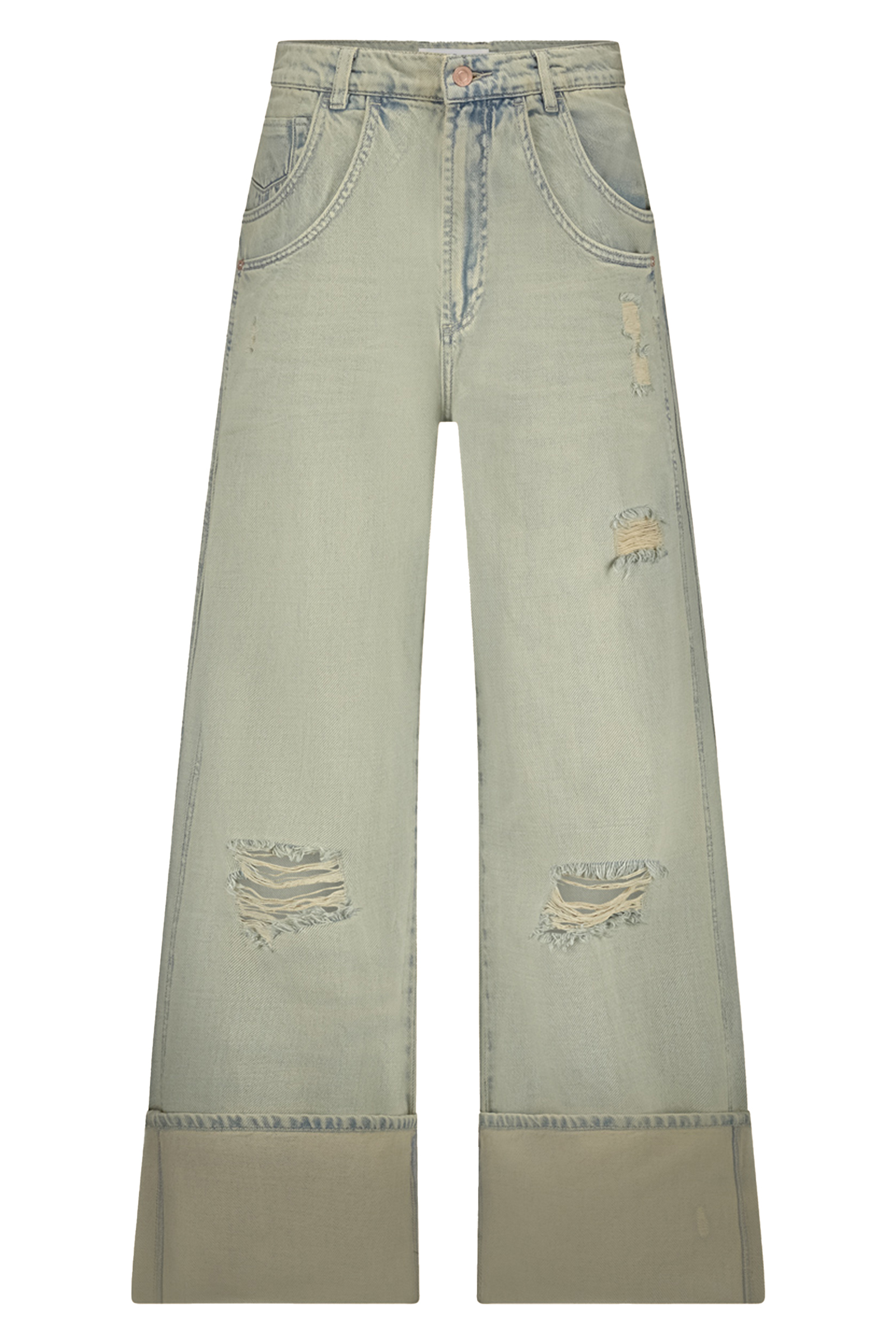 Dames jeans blauw