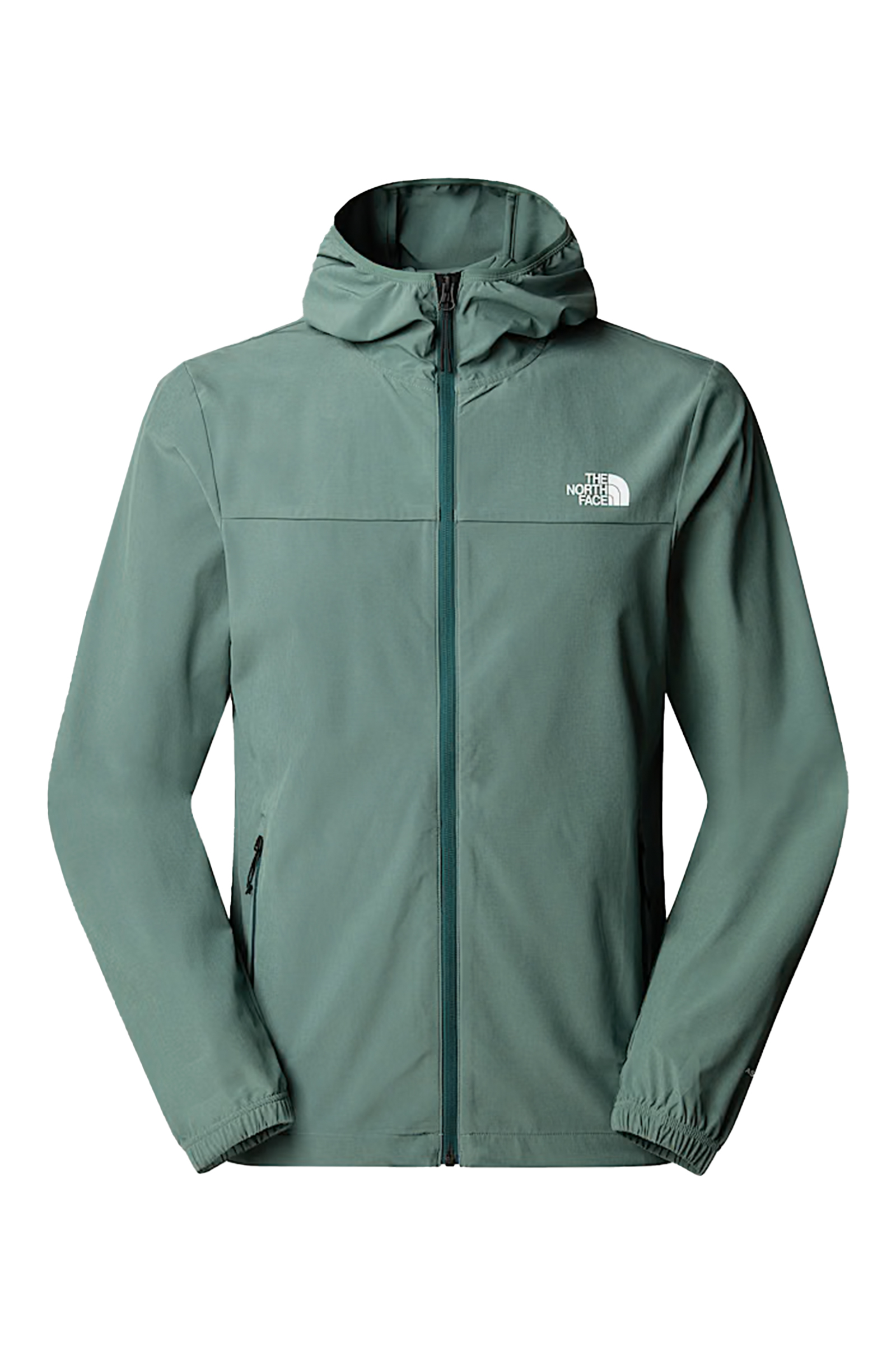 The North Face MEN'S MA HOODED WIND JACKET Groen-1 1
