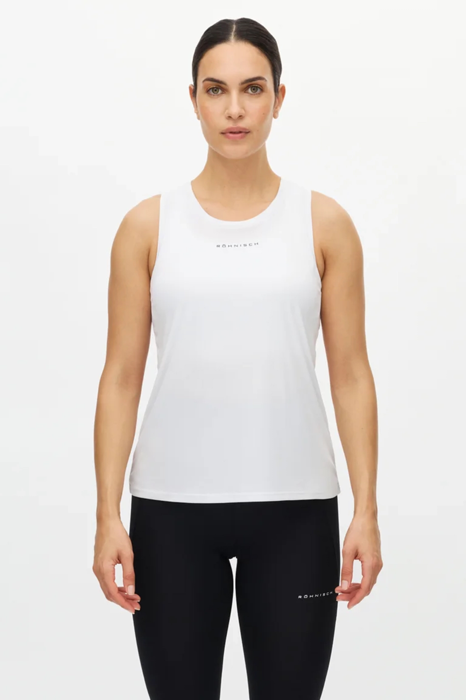 Fitness dames singlet wit