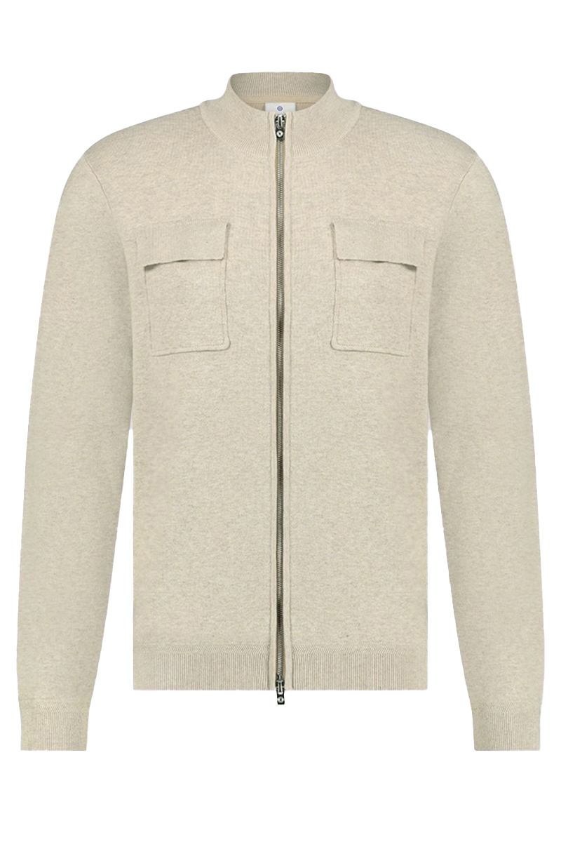 Blue Industry Cardigan bruin/beige-1 1