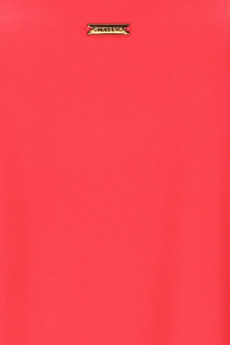 Fitness dames t-shirt km rood
