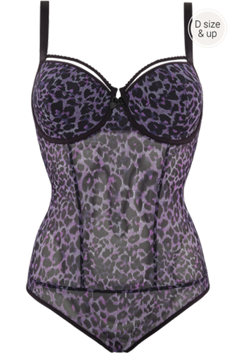 Marlies Dekkers Lingerie dames bodystocking Paars-1 1