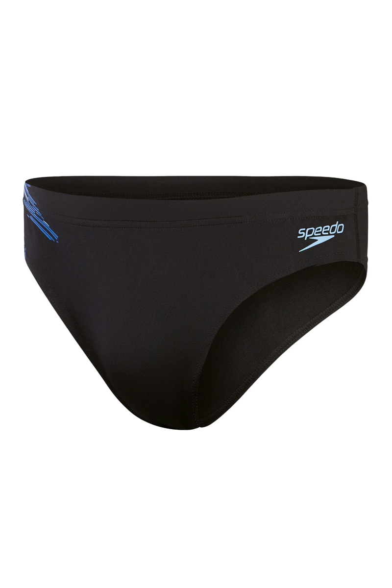 Bad/beach heren zwemslip krt zwart