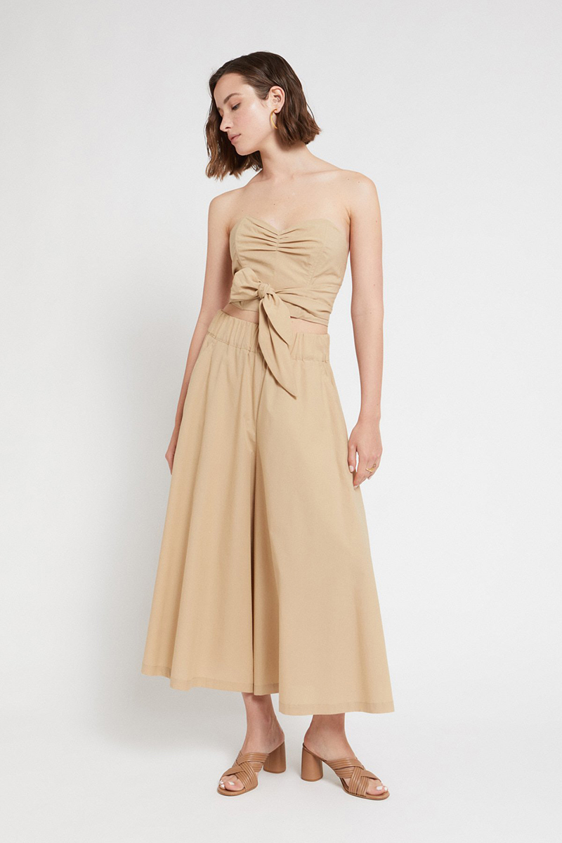 Dames broek goud