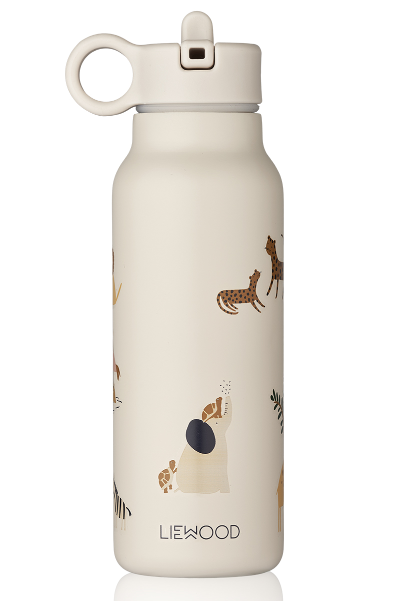 Liewood Falk water bottle 350ml bruin/beige 1