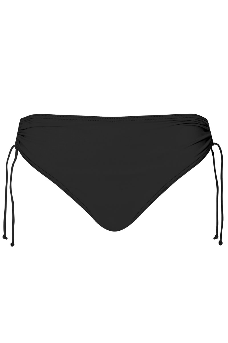 Bad/beach dames bikini slip zwart
