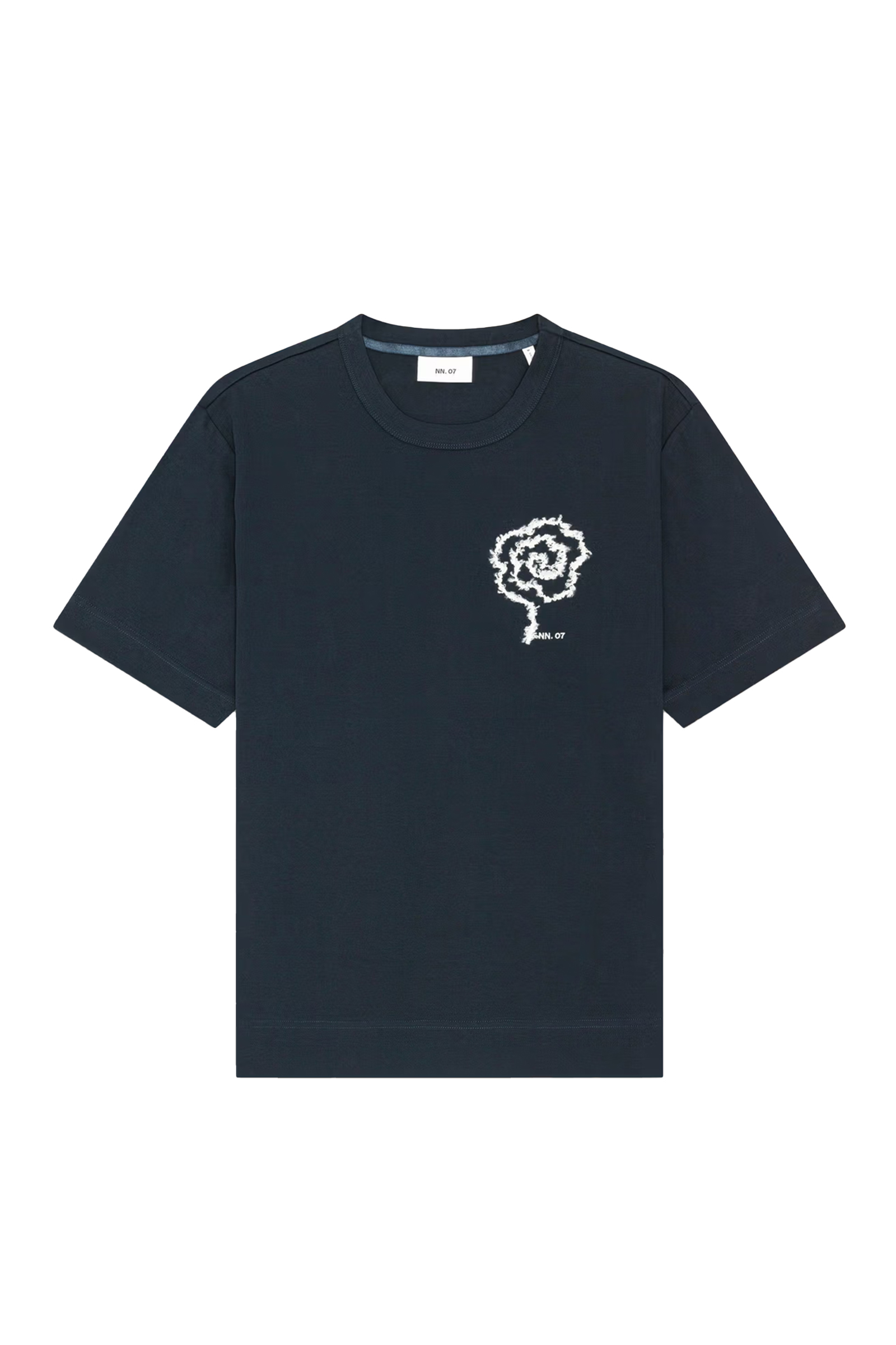 Heren t-shirt kortemouw blauw