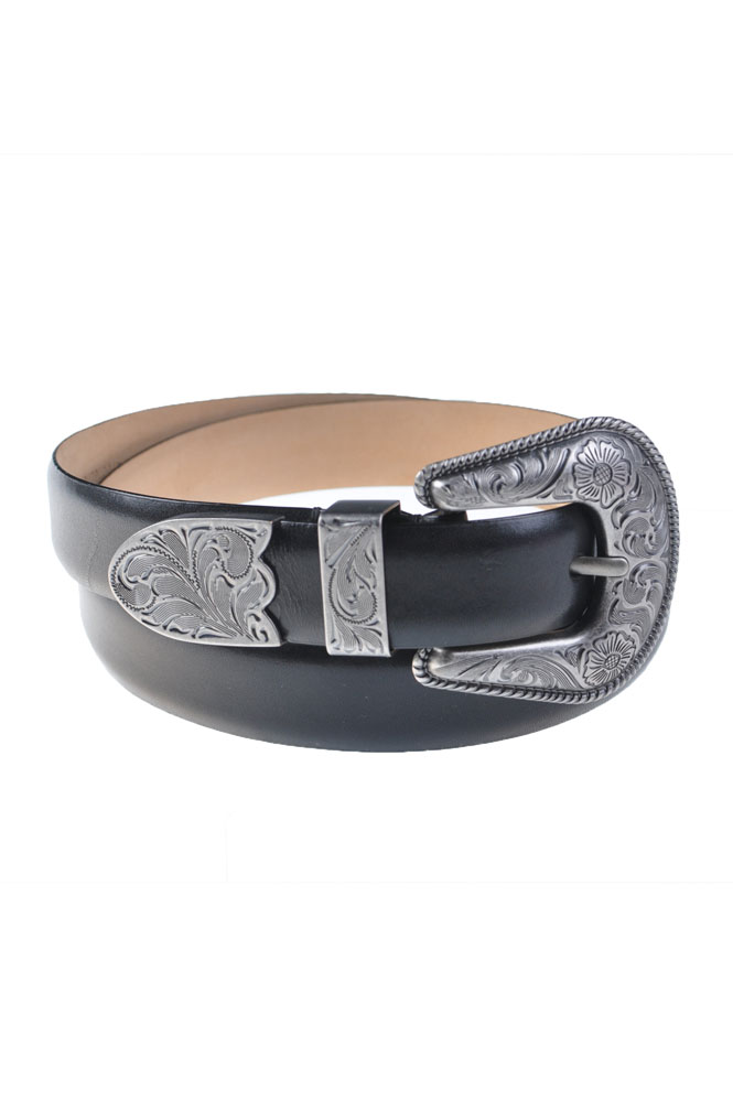 Dames riem zwart