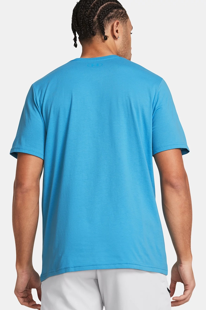 Under Armour Ua M Sportstyle Lc Ss-blu Blauw 3