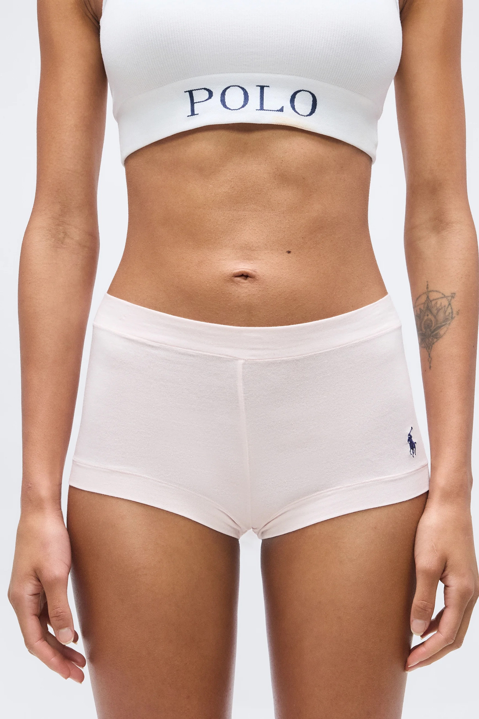 Lingerie dames boxershort rose