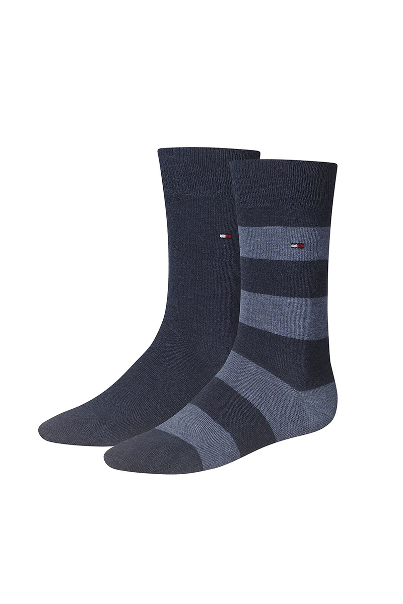 Heren sokken blauw