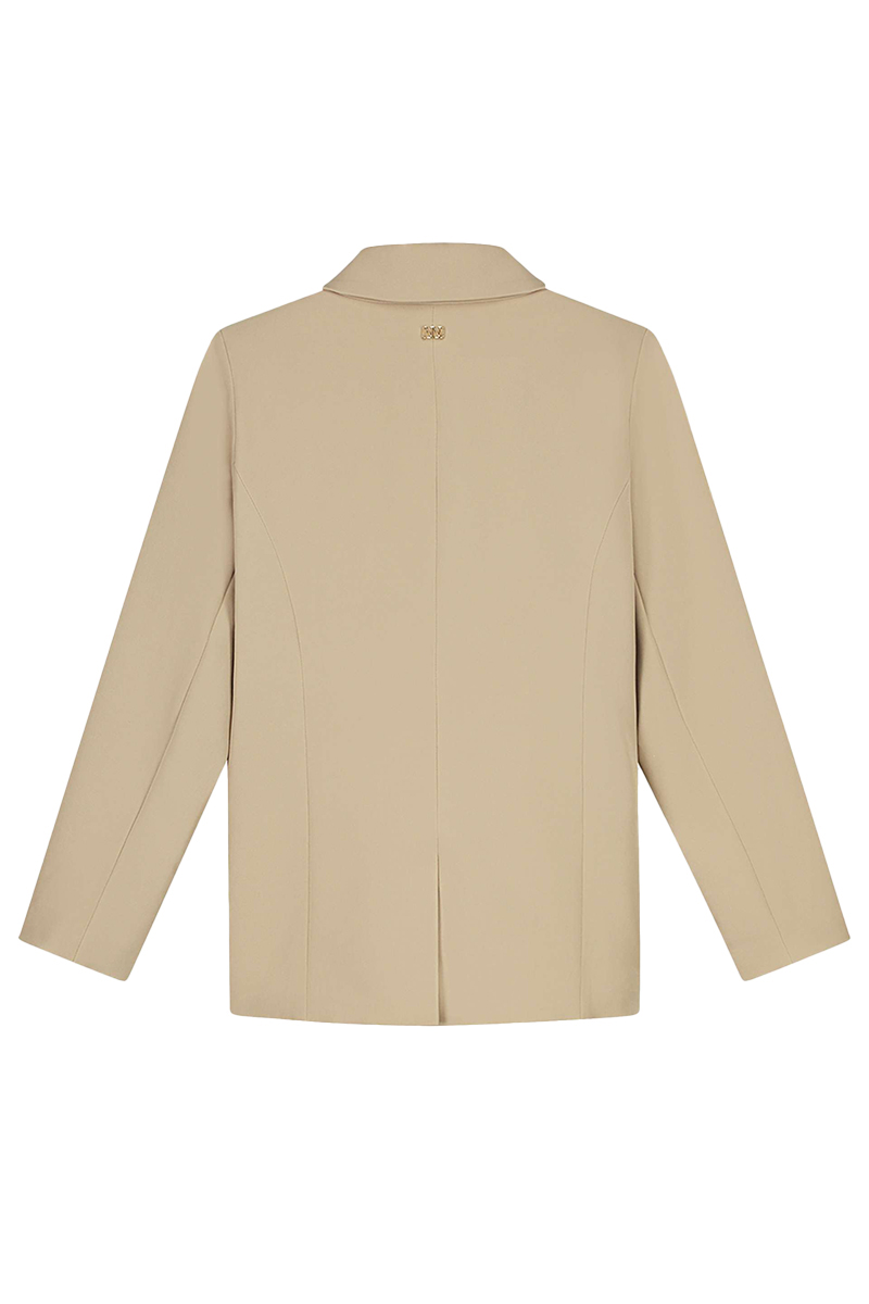 Nik & Nik Havana Blazer bruin/beige-2 3