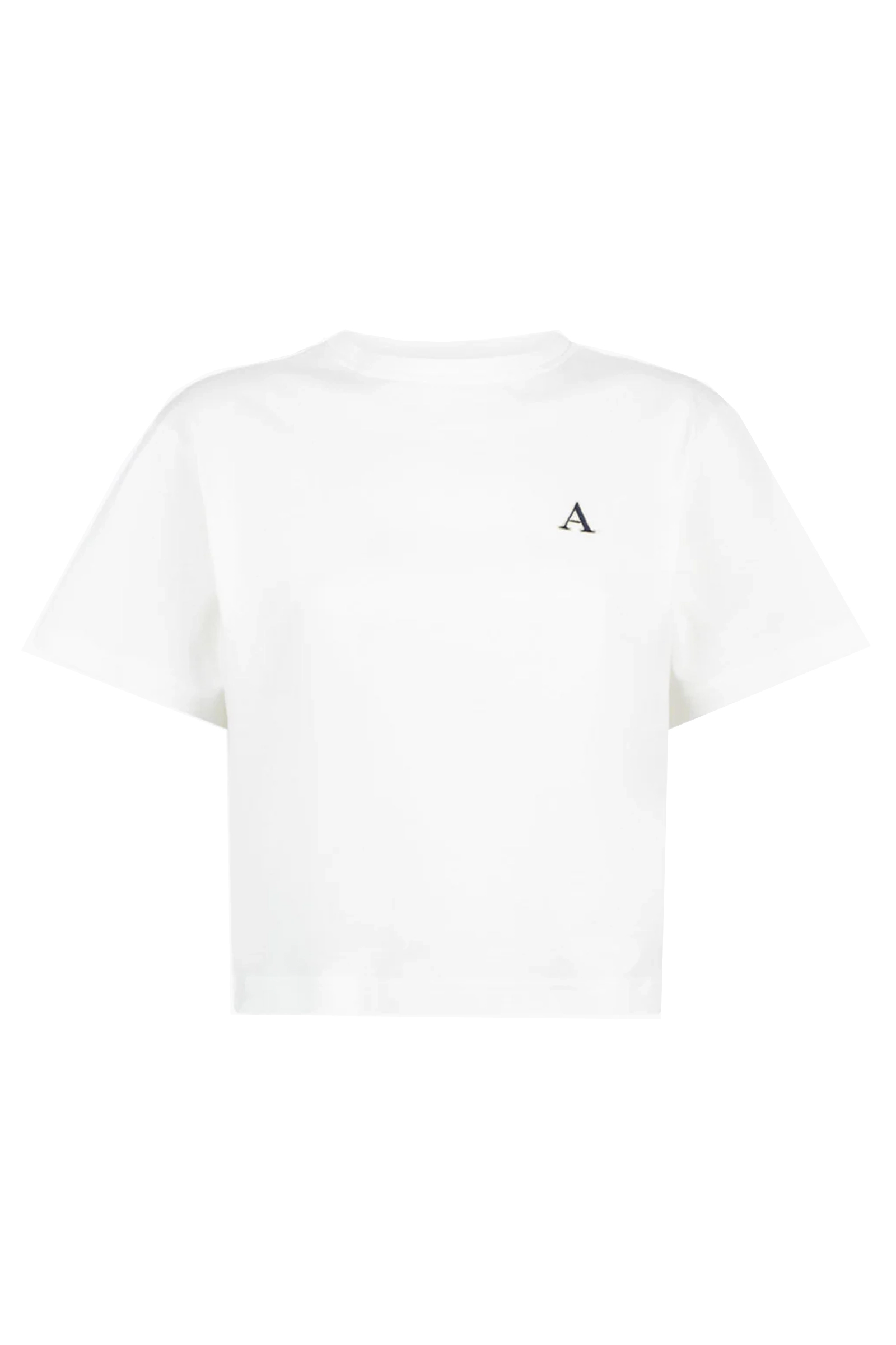 Dames t-shirt korte mouw wit