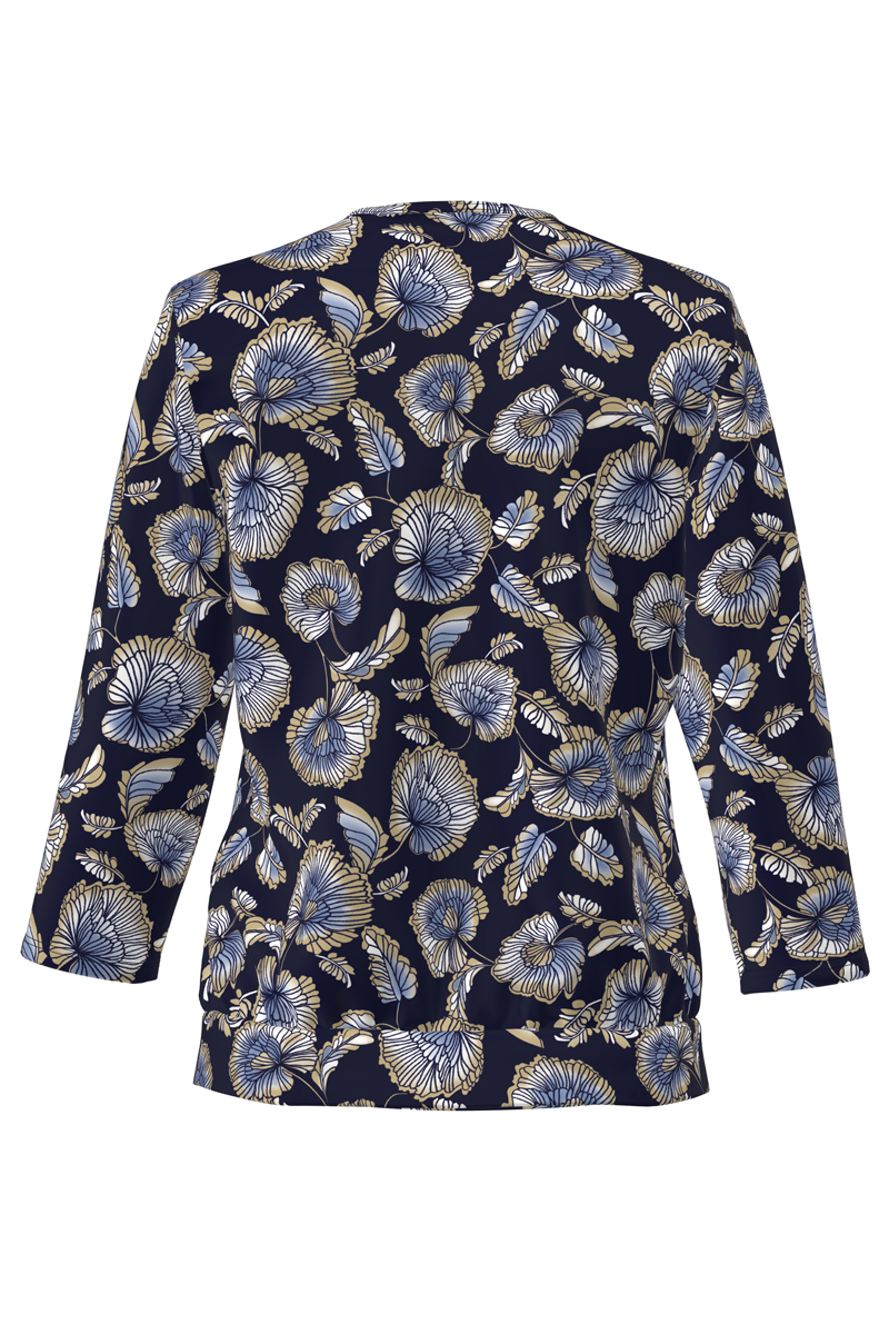 Frank Walder NOSBlusenshirts beige/brow Print 1