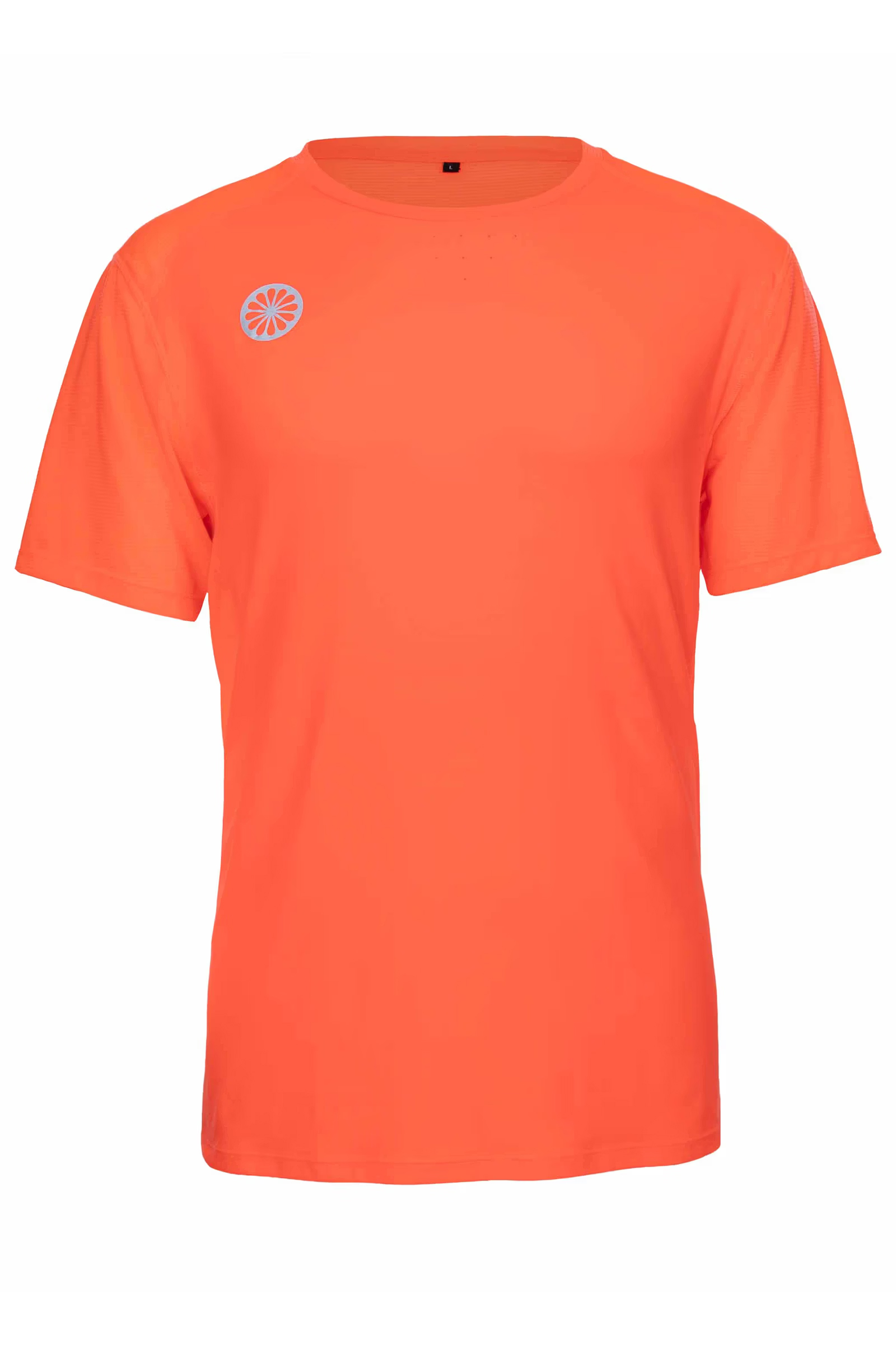Tennis heren t-shirt km oranje